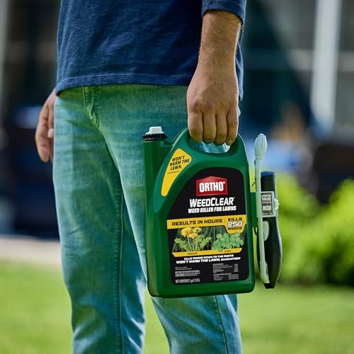 Ortho WeedClear Weed Killer for Lawns with Comfort Wand, Kills More than 250 Weeds including Dandelion and Clover, 1 gal. - Image 2