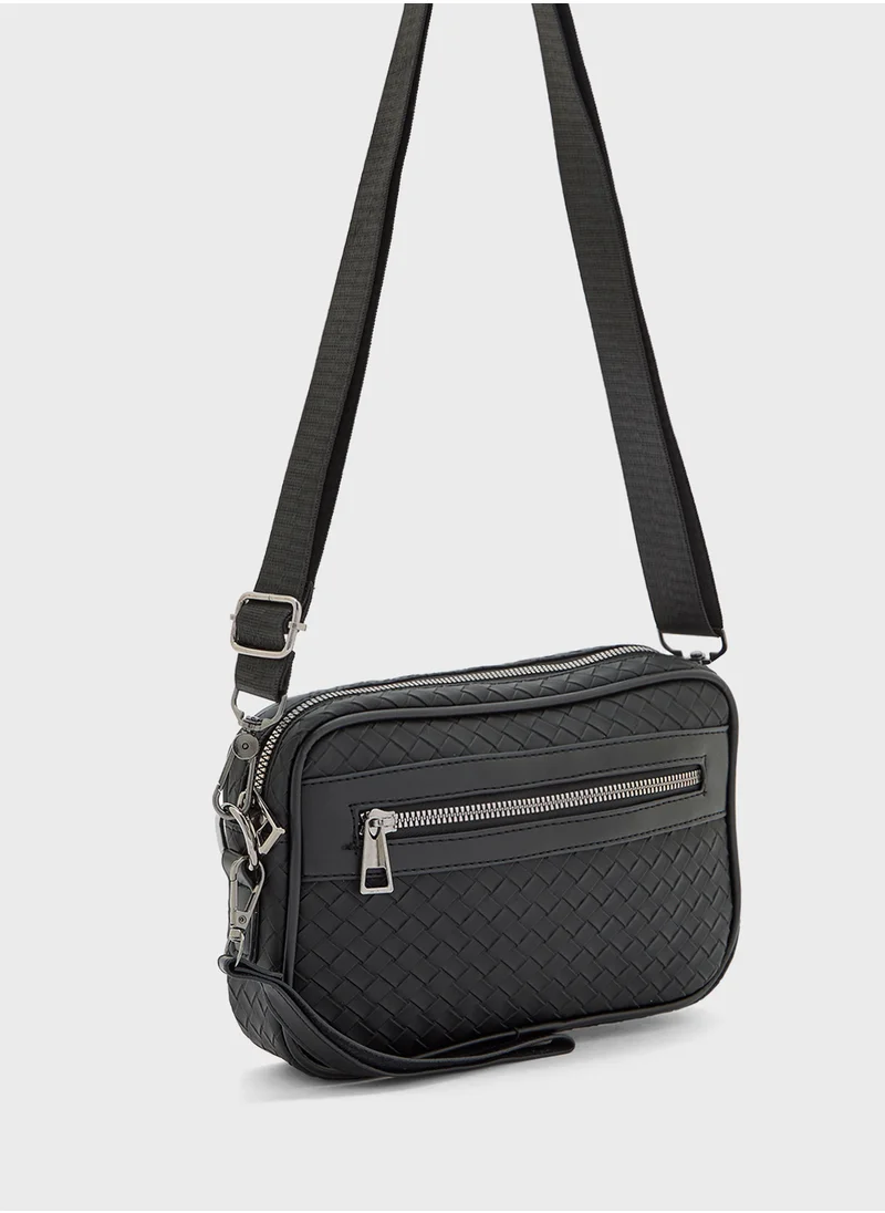 Robert Wood Casual Crossbody Messenger Bag