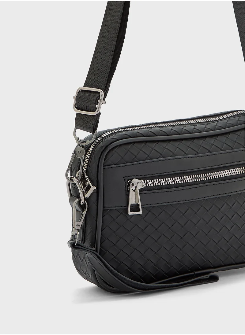 Robert Wood Casual Crossbody Messenger Bag