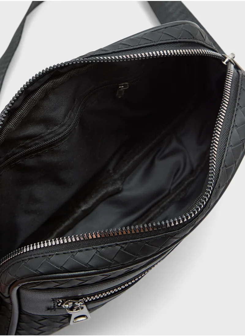Robert Wood Casual Crossbody Messenger Bag