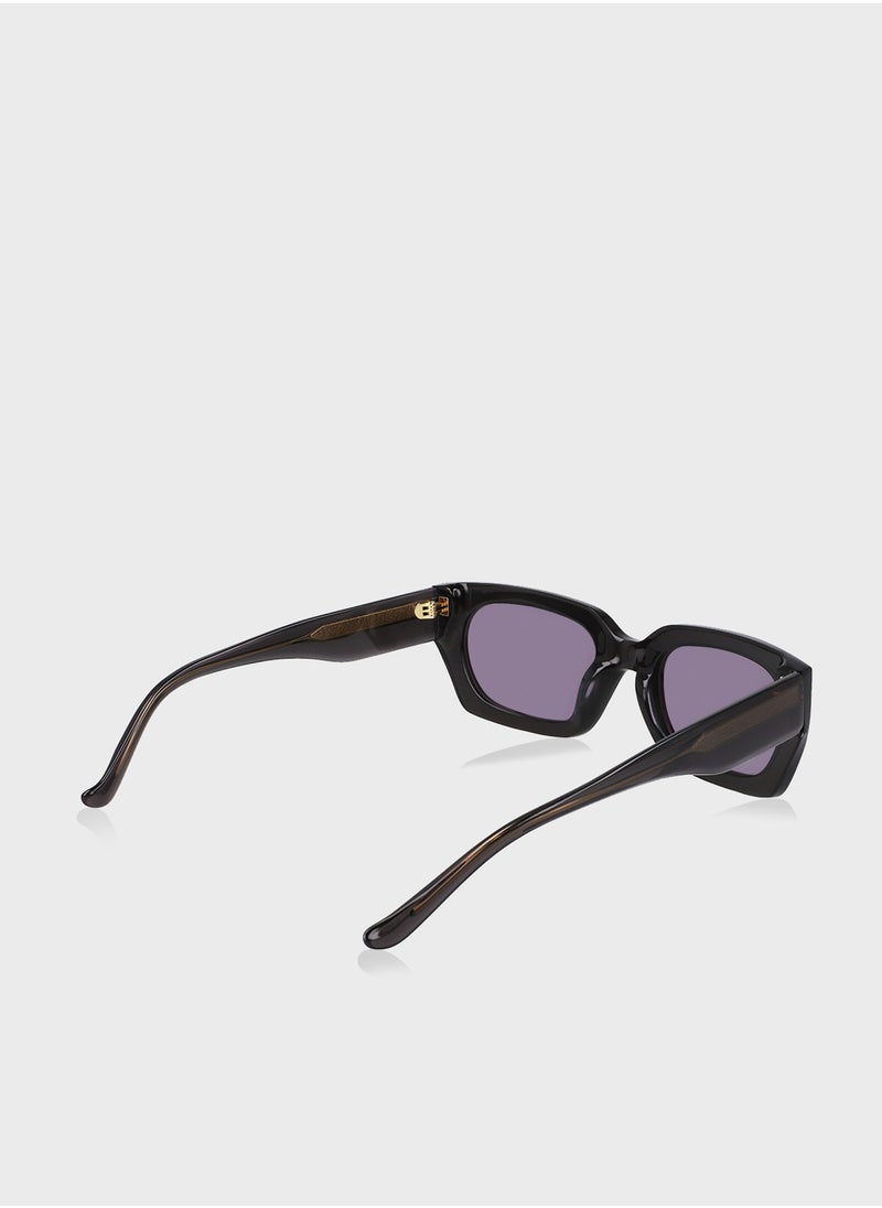Donna Karan Rectangle Sunglasses  - Image 4
