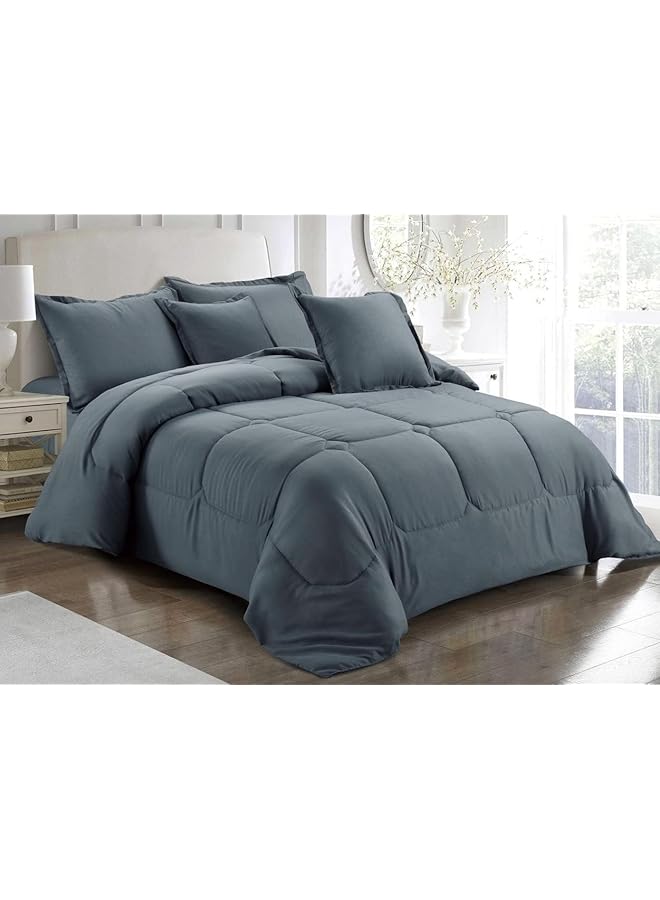 erorex Medium Filling Comforter Set Single Size 4 Pieces By - Image 3