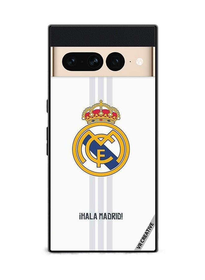 VR CREATIVE Protective Case Cover For Google Pixel 7 Pro Madrid Design Multicolour