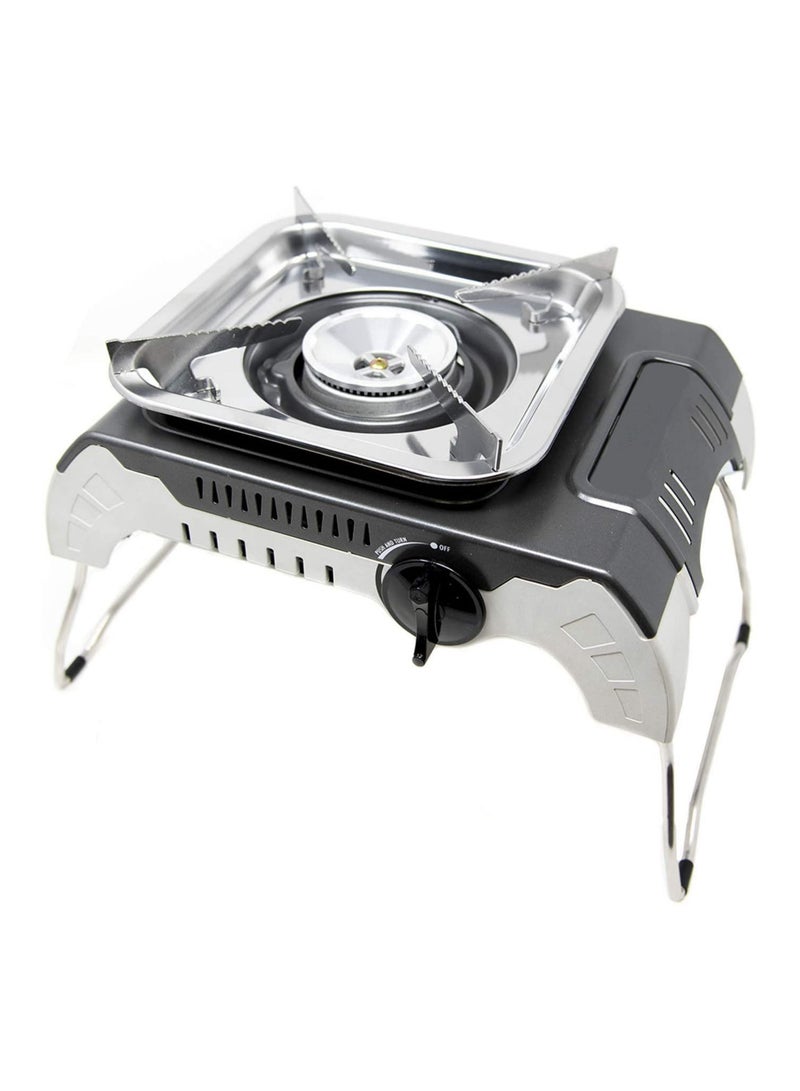 GO2CAMPS Camping Stove Folding Legs with Screw Type Butane Gas Catridge - Image 1