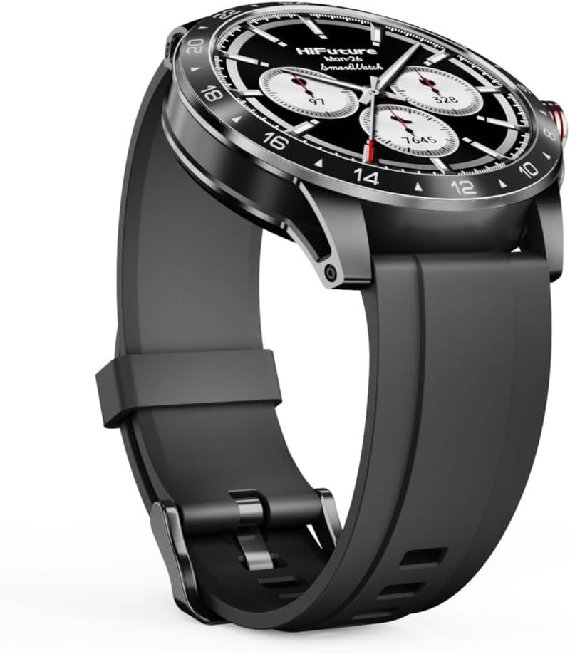 HiFuture FLEX2 Smartwatch with 1.39" AMOLED Screen, Bluetooth Calling, Health Monitoring, and IP68 Waterproof - Black - Image 5