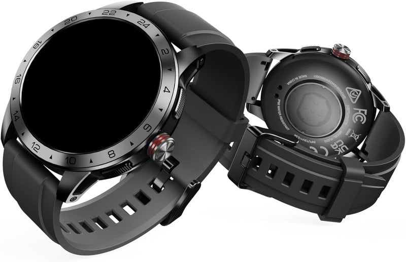 HiFuture FLEX2 Smartwatch with 1.39" AMOLED Screen, Bluetooth Calling, Health Monitoring, and IP68 Waterproof - Black - Image 3