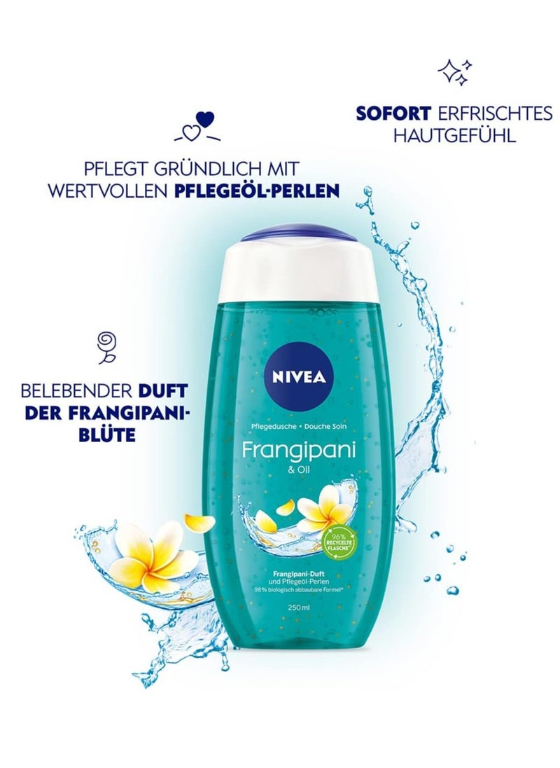 Nivea Frangipani And Oil Shower Gel 250ml  - Image 5