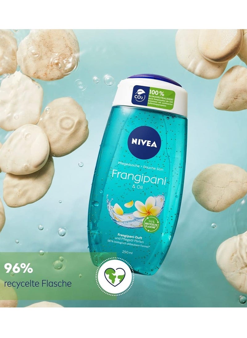 Nivea Frangipani And Oil Shower Gel 250ml  - Image 4