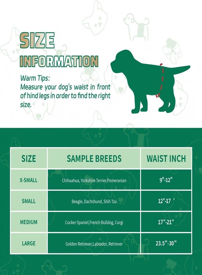IMMCUTE Dog Diapers Male 50 Ct, XS Size, Super-Absorbent Male Dog Wraps Disposable Doggie Diapers with Wetness Indicator, Puppy Diapers Male for Marking, Excitable Urination - Image 2