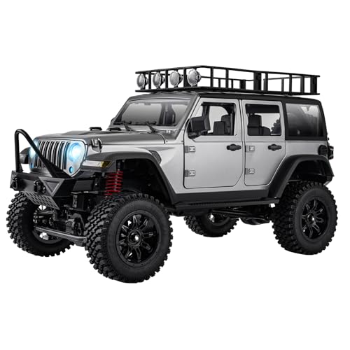 ARRIS 112 RC Rock Crawler MN128 Wrangeler Style RC Jeep Pickup Truck 24GHz RC Crawler 4x4 Remote Control Off Road Climbing Car RTF with Upgraded Chassis - Image 1