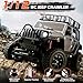 ARRIS 112 RC Rock Crawler MN128 Wrangeler Style RC Jeep Pickup Truck 24GHz RC Crawler 4x4 Remote Control Off Road Climbing Car RTF with Upgraded Chassis - Image 4