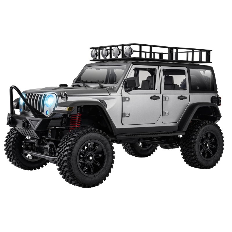 ARRIS 112 RC Rock Crawler MN128 Wrangeler Style RC Jeep Pickup Truck 24GHz RC Crawler 4x4 Remote Control Off Road Climbing Car RTF with Upgraded Chassis - Image 2
