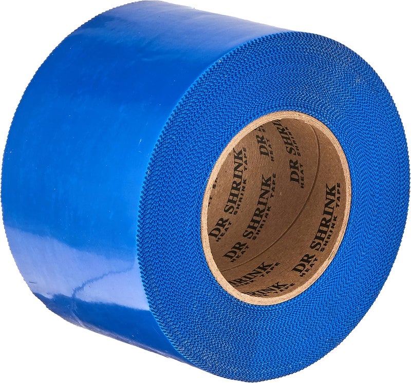 Dr. Shrink شريط انكماش حراري أزرق DS-704BP - 4" x 180'  - Image 1