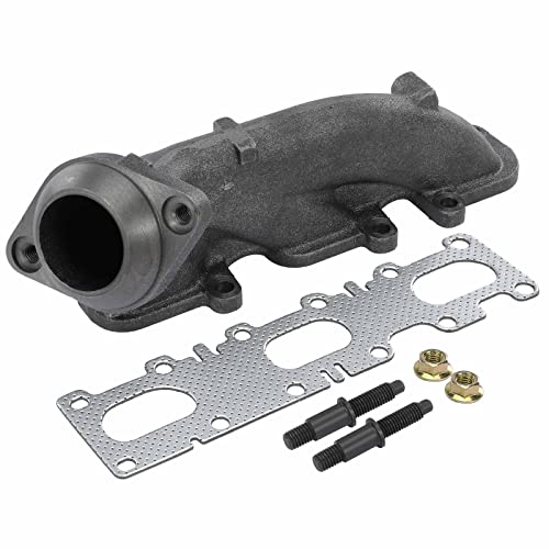 A-Premium 2PCS Left & Right Exhaust Manifold Kits W/Gaskets & Nuts & Studs [6Cyl 3.5L 3.7L] Compatible with Ford F-150 2011-2017, Mustang 2011-2017, Transit-150/250/350/350 HD 2015-2019 - Image 4