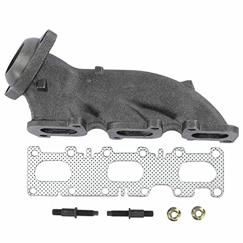 A-Premium 2PCS Left & Right Exhaust Manifold Kits W/Gaskets & Nuts & Studs [6Cyl 3.5L 3.7L] Compatible with Ford F-150 2011-2017, Mustang 2011-2017, Transit-150/250/350/350 HD 2015-2019 - Image 2