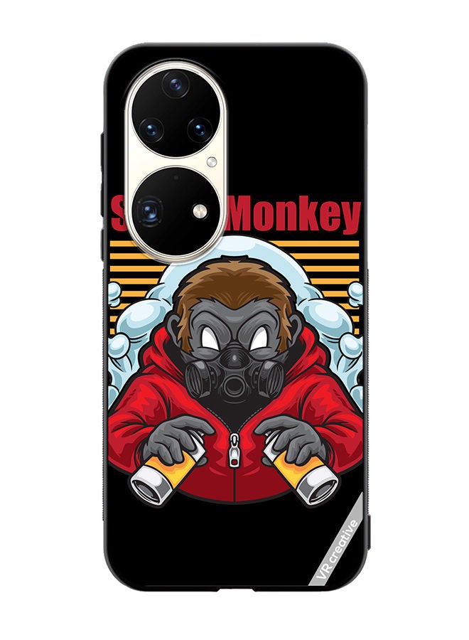 VR CREATIVE Protective Case Cover For Huawei P50 Pro Street Monkey Design Multicolour - Image 1
