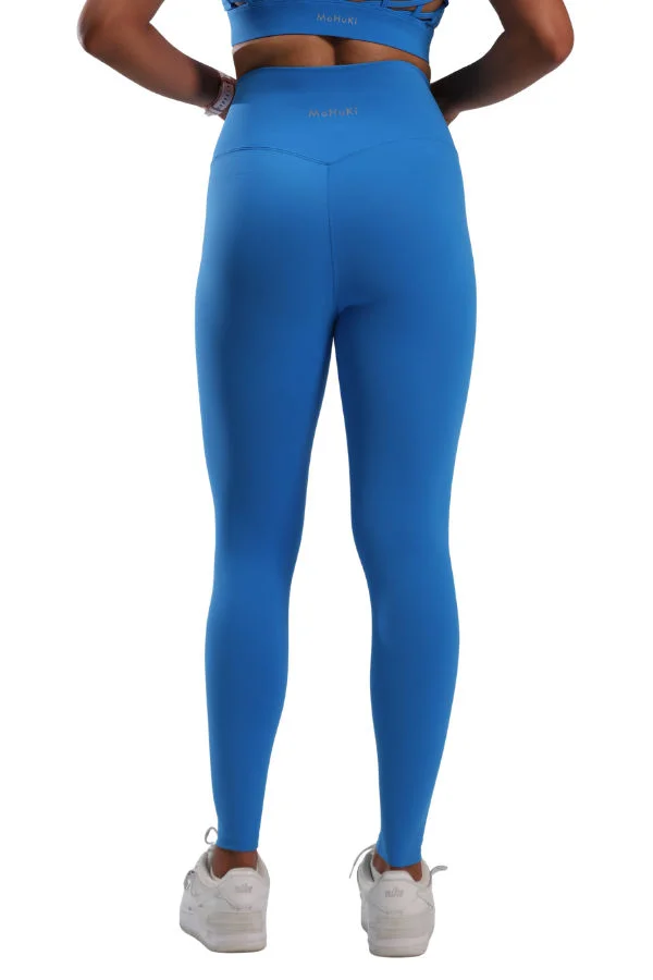 Mohuki Sky Blue Olivia High Waisted Legging for Women | Best Price UAE