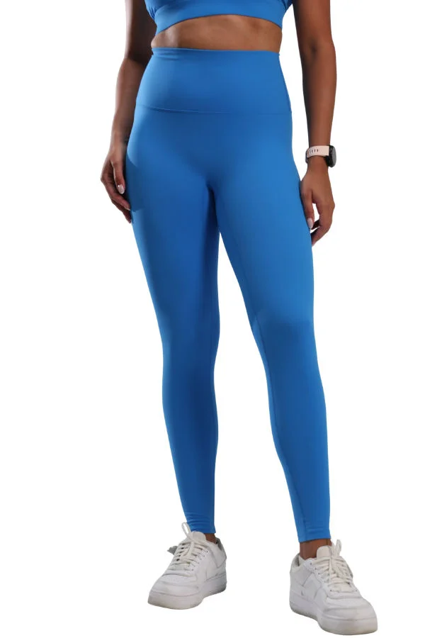 موهوكي موهوكي ليقنز رياضي Olivia High Waisted Legging - أزرق سماوي