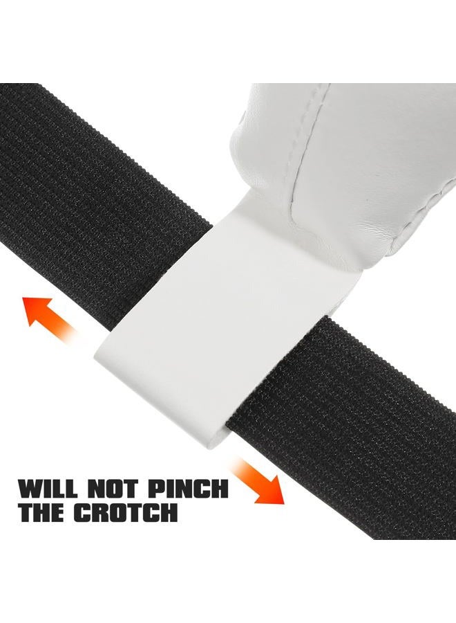 Yardwe حماية الفخذ للأطفال، واقي الفخذ للملاكمة، واقي الفخذ للتايكوندو، حماية الفخذ لمصارعة MMA، واقي الفخذ للكراتيه، واقي الفخذ التايلاندي لتدريب قتال الكراتيه - Image 5