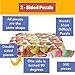 TDC Games Worlds Most Difficult Jigsaw Puzzle Double Sided Cupcakes 500 Pieces - Image 3