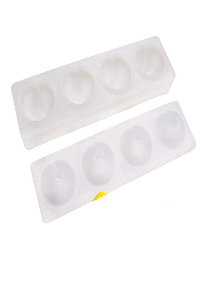 mostsom Silicone Mold Dessert Silicone Cake Mold For Baking Fondant Mould Fruit Shape Sugar Candy Jelly Bakeware Chocolates Mould (2PCS Peach L_14.4x3.6x1.92 inch) - Image 2