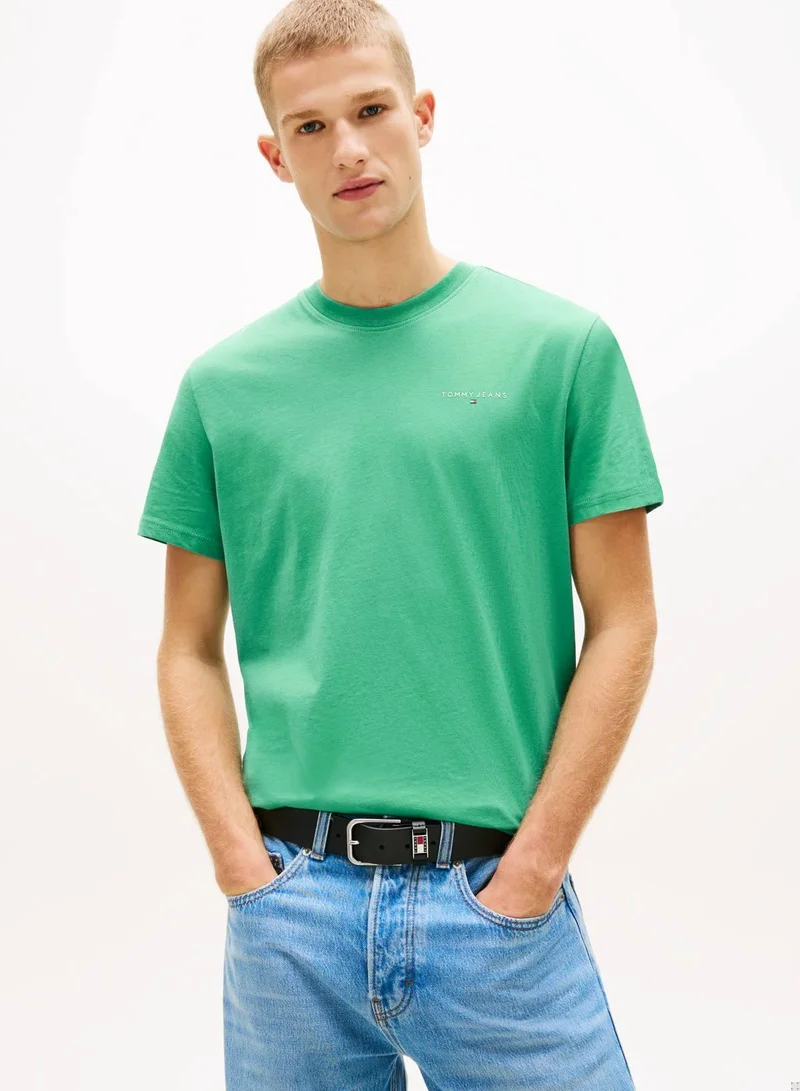 Tommy Jeans Linear Logo Slim T-Shirt