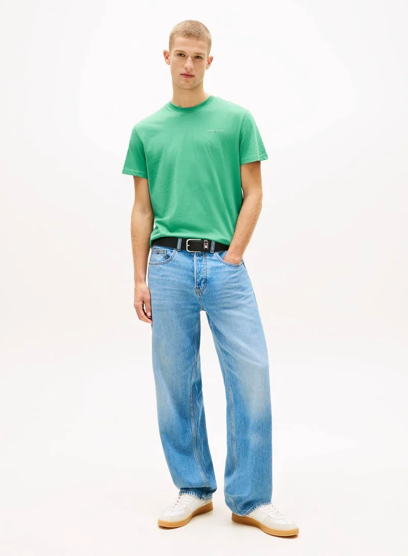Tommy Jeans Linear Logo Slim T-Shirt