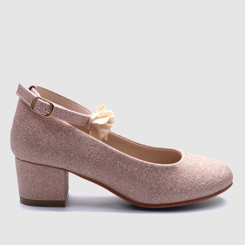 دىدانيالا أحذية دي دانييلا بحزام الكاحل مزينة بالترتر - Image 1