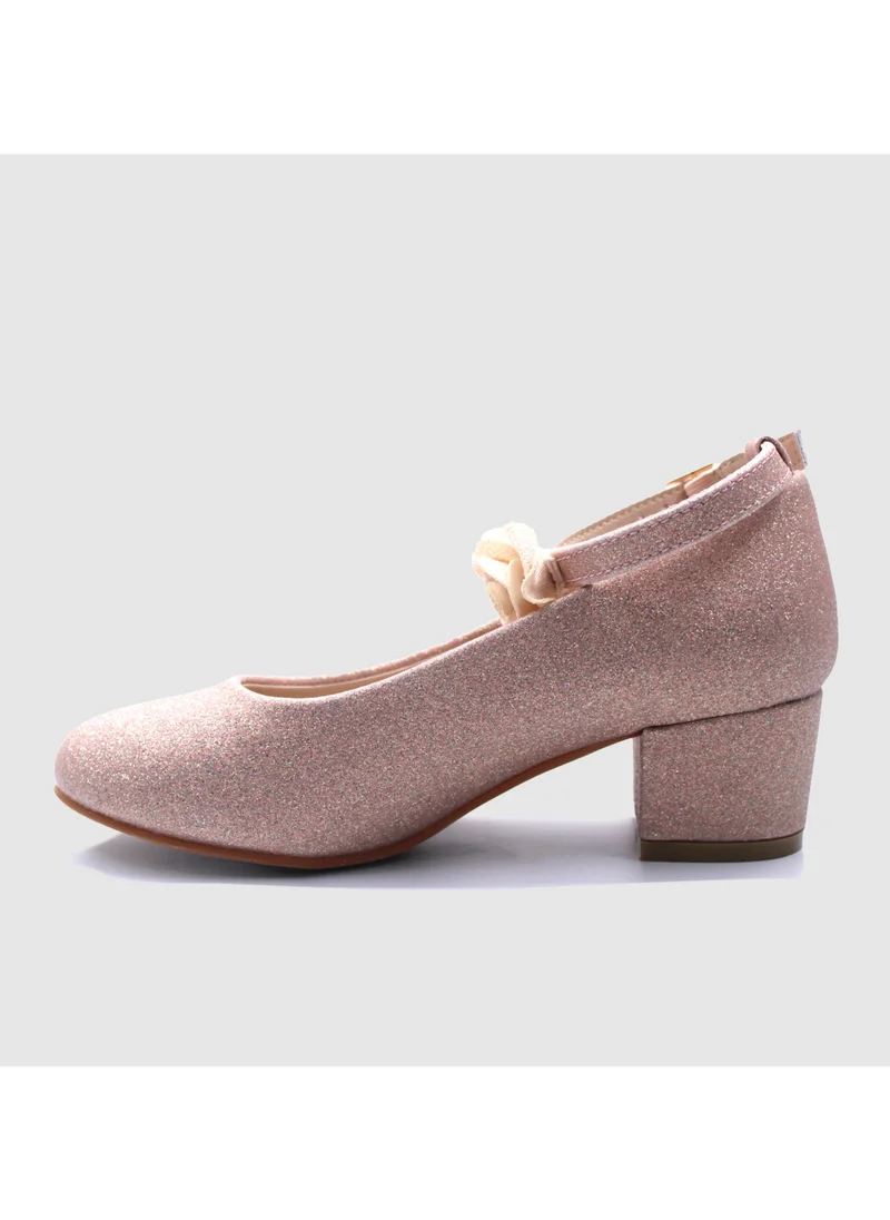 دىدانيالا D' Daniela - Glitter Blossom Ankle Strap Shoes