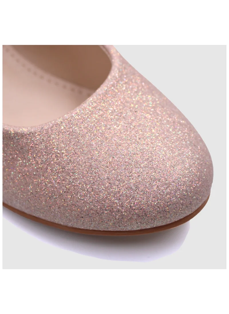 دىدانيالا D' Daniela - Glitter Blossom Ankle Strap Shoes