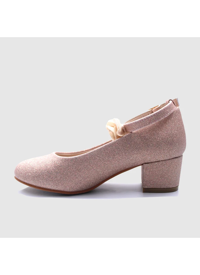 دىدانيالا D' Daniela - Glitter Blossom Ankle Strap Shoes