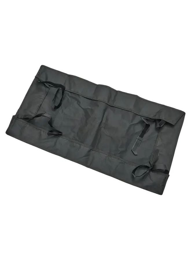 Black Outdoor Camping Canopy Sunshade 600D Oxford Cloth For Camping Picnics Fishing - Image 1