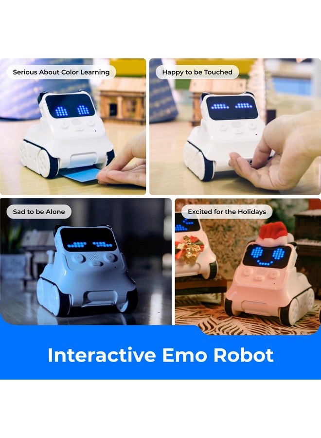 ميك بلوك روبوت كودي روكي التفاعلي، برمجة للأطفال من سن 8 إلى 12 عامًا، ألعاب ستيم تدعم برمجة سكراتش بايثون، هدية روبوتية ذكية للأطفال من سن 6 سنوات فما فوق - Image 3