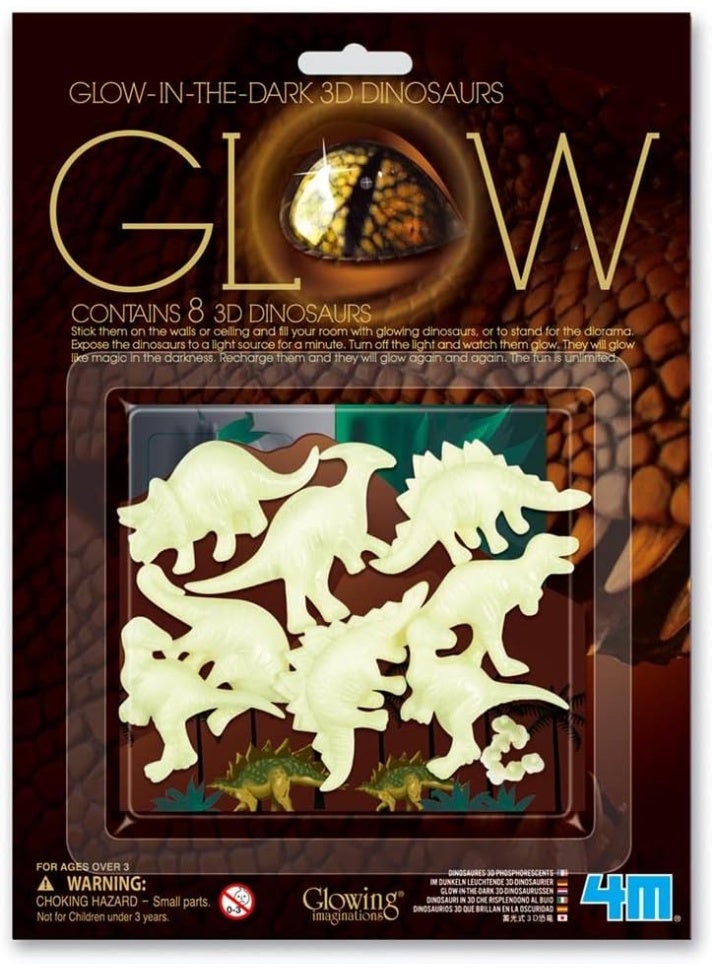 4M Glow 3D Dinosaur Amusement Toy - Image 2