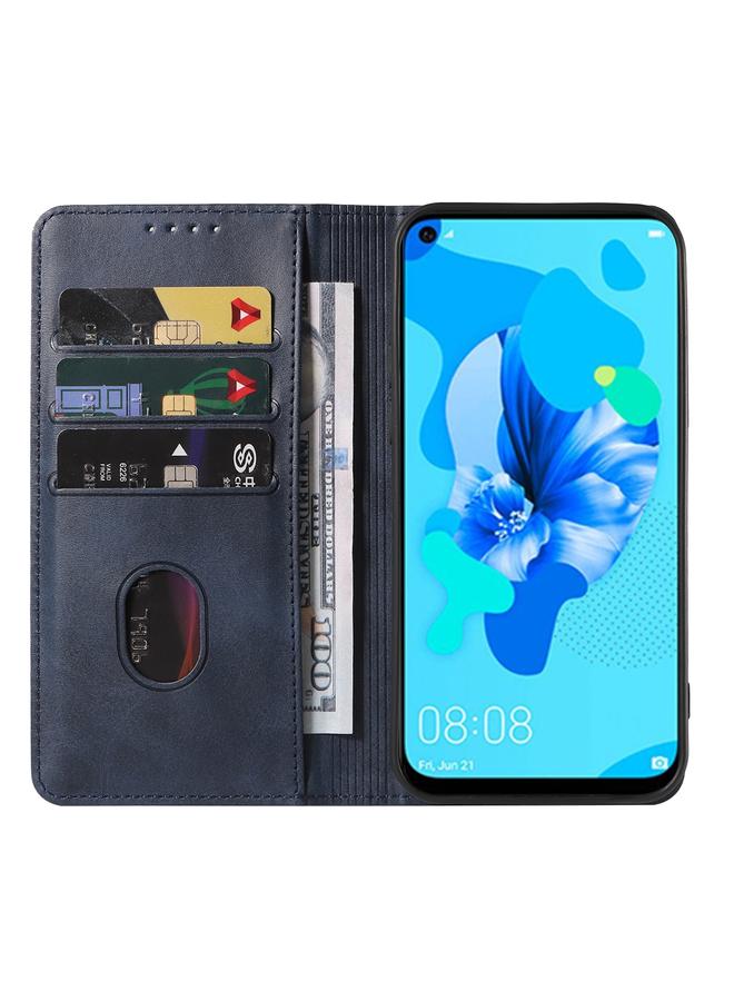 اس-توب جراب هاتف Huawei P20 Lite 2019 بإغلاق مغناطيسي من الجلد - Image 3