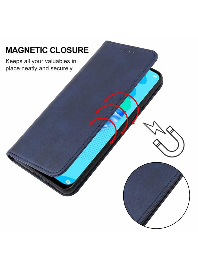 اس-توب جراب هاتف Huawei P20 Lite 2019 بإغلاق مغناطيسي من الجلد - Image 5