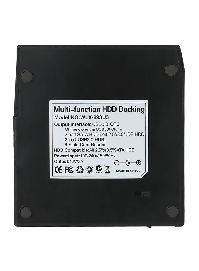 Multifunctional Hard Drive Disk With One Touch Backup Black  - Image 2