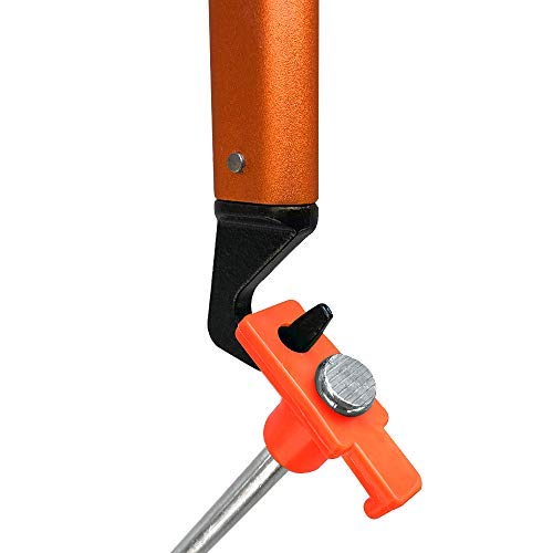 ABCCANOPY Tent Stakes Camping Tent Stakes, 10pc-Pack (Orange) - Image 4