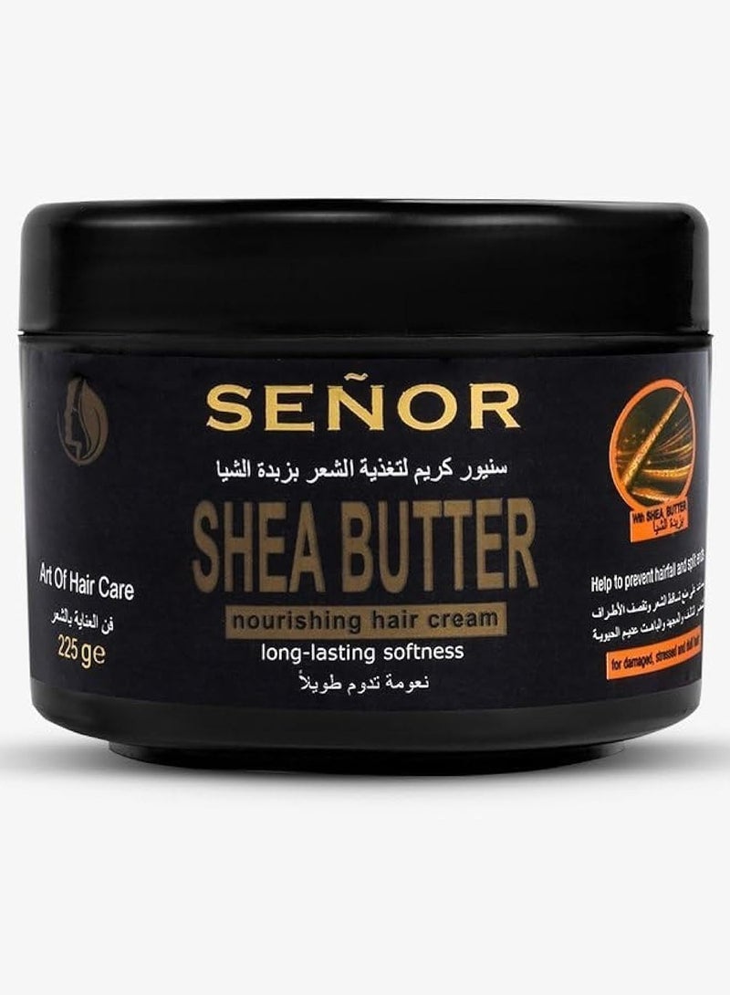 سينور كريم الشعر بزبدة الشيا 225 جرام - Image 1