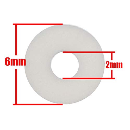 Tegg حلقات سدادة مطاطية 100 قطعة 6x2 مم لتصنيع المجوهرات ، مشابك نهاية ، فواصل خرز ، حشوات للأساور والقلائد والحرف اليدوية - Image 3