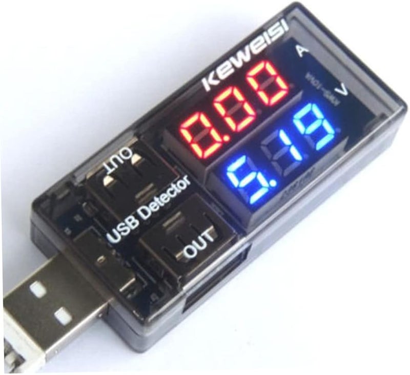 اختبار جهد وتيار USB متعدد الوظائف فولتميتر أميتر واط متر قياس الطاقة - Image 5