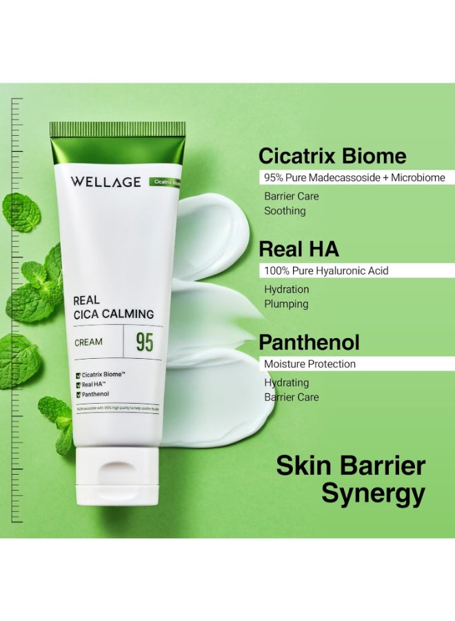 Wellage Real Cica Calming 95 Cream 50ml - Image 2
