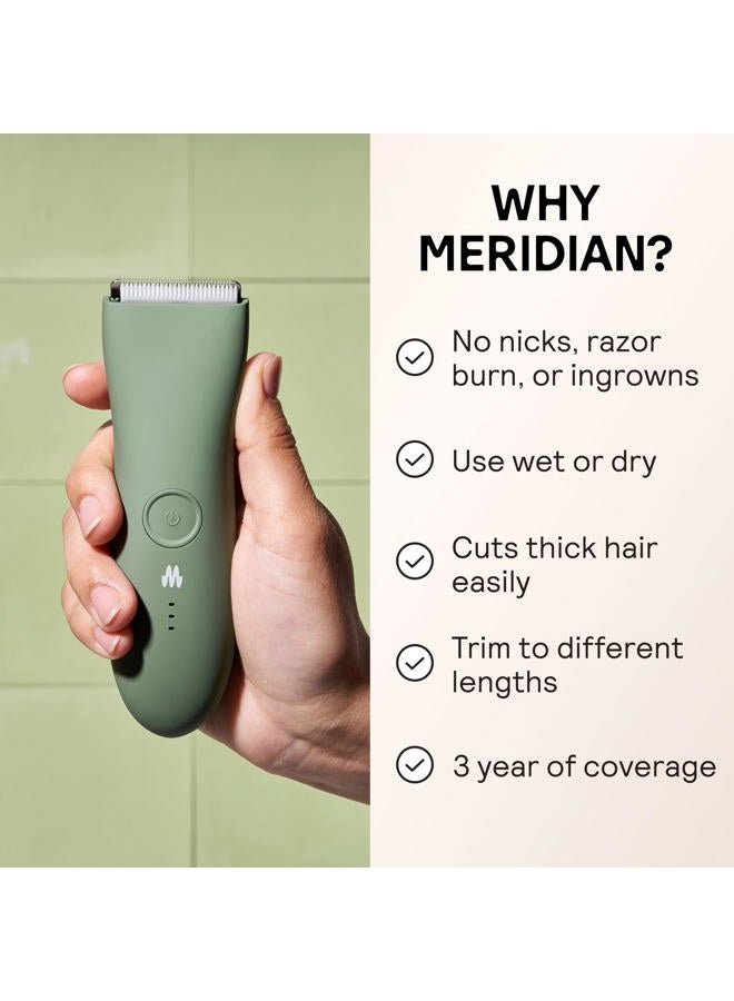 Meridian مقص كهربائي مقاوم للماء للرجال (ساج) - Image 2