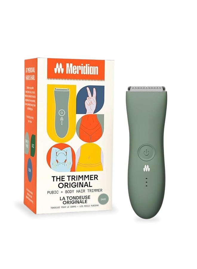 Meridian مقص كهربائي مقاوم للماء للرجال (ساج) - Image 1