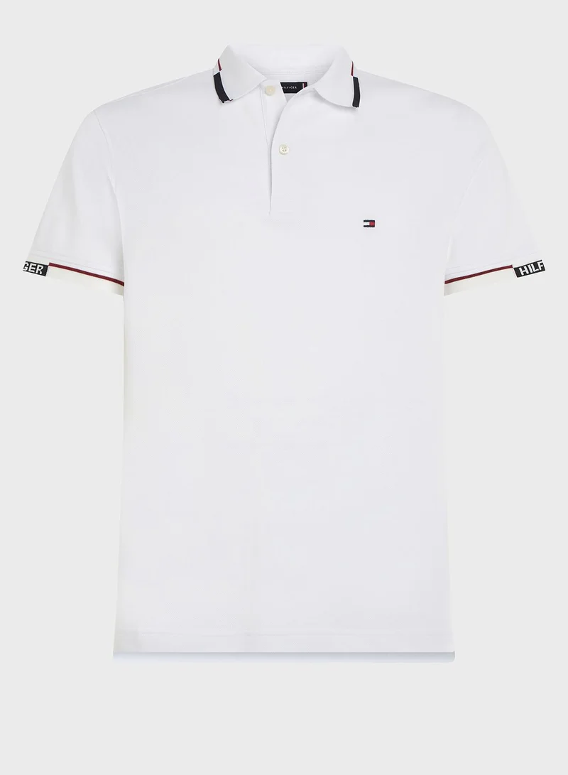 TOMMY HILFIGER Logo Slim Fit Polo