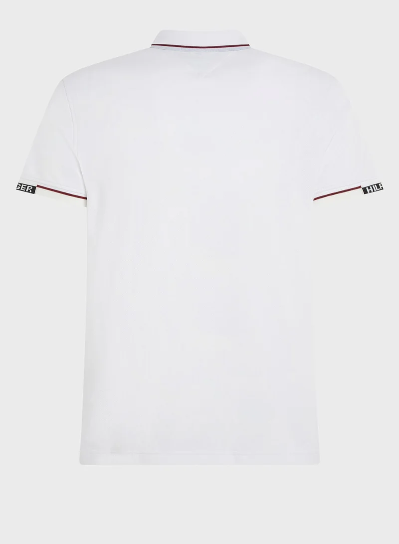 TOMMY HILFIGER Logo Slim Fit Polo