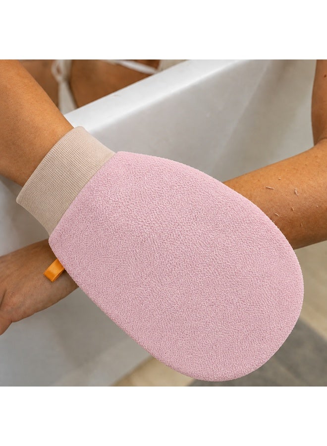 BLOOMING TIME Body Exfoliating Glove, Body Shower Scrub Mitt - Image 5