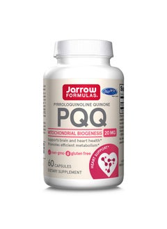jarrow formulas Pqq 20 Mg 60 Servings (Capsules) Promotes Mitochondrial Biogenesis & Metabolism Supports Brain Heart Health & Cognitive Function Dietary Supplement  - Image 2