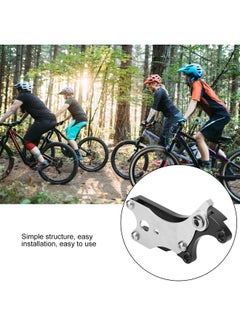 Ejoyous Bicycle Disc Brake Adapter Aluminum Alloy Bike Fixed Seat Disc Brake Converter Mounting Adapter Rear Wheel Heavy Duty Conversion Modification Accessories For Mountain Bikes Road Bikes  - Image 4