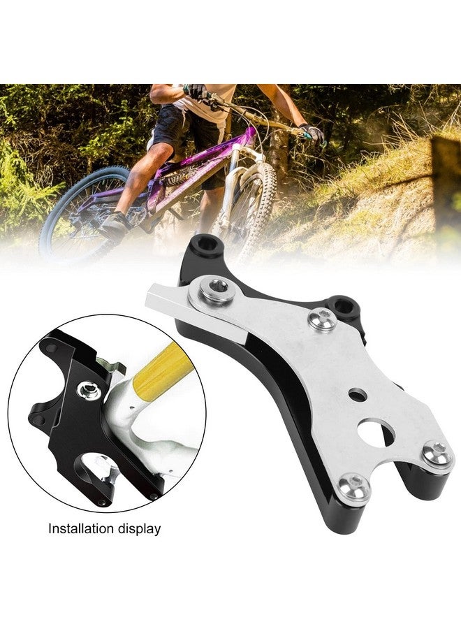 Ejoyous Bicycle Disc Brake Adapter Aluminum Alloy Bike Fixed Seat Disc Brake Converter Mounting Adapter Rear Wheel Heavy Duty Conversion Modification Accessories For Mountain Bikes Road Bikes - Image 3